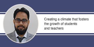 Creating a climate that fosters the growth of students and teachers